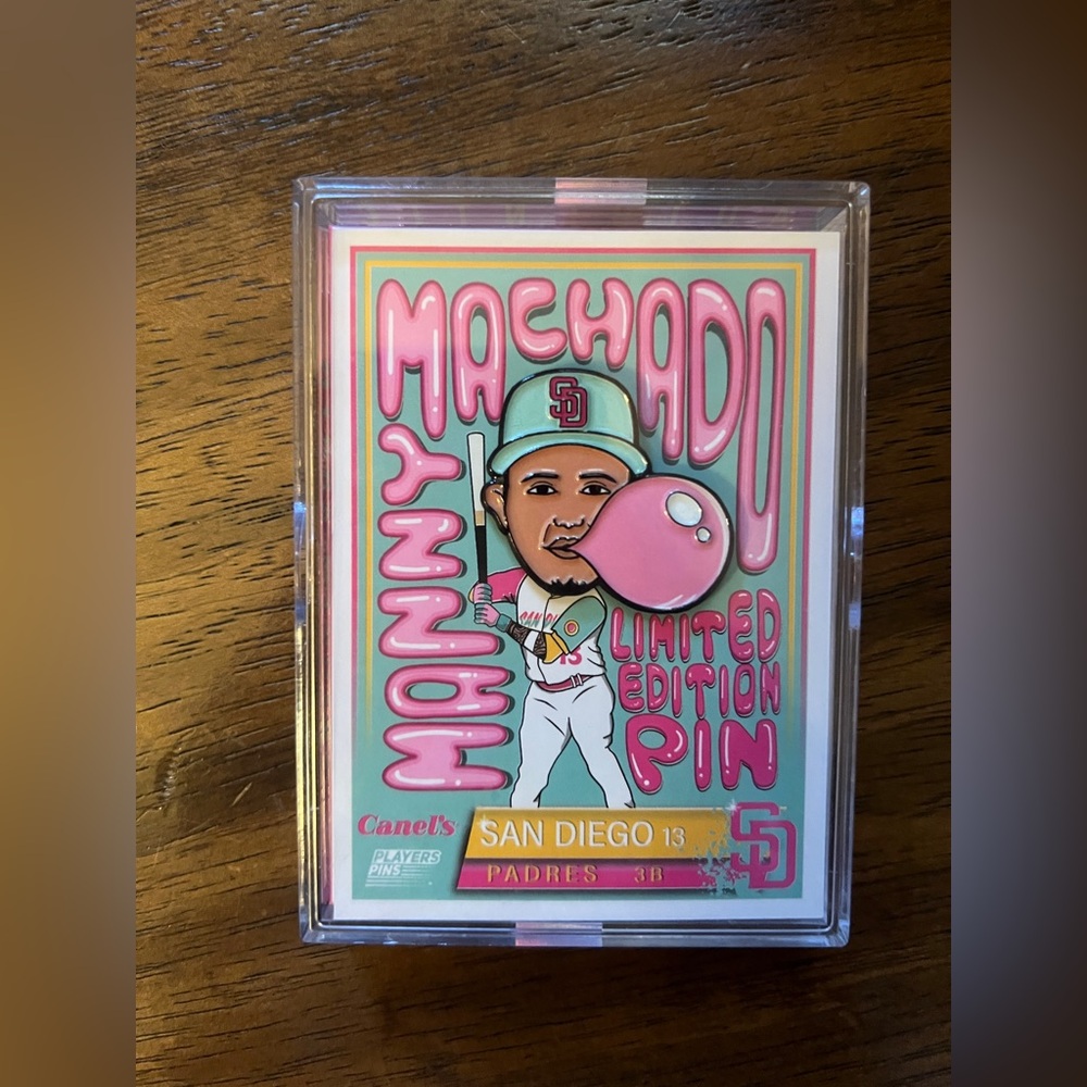 Machado Limited Edition Pin San Diego Padres Baseball
